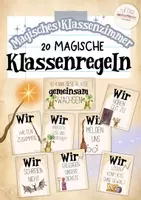 Vorschau - Poster - Magisches Klassenzimmer | Klassenregeln | Klassenvereinbarung | Classroom Management - Deckblatt