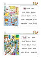 Vorschau - Arbeitsblätter - Einfache Wörter mit B / b lesen - Deckblatt