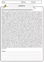 Vorschau - Arbeitsblätter - Badminton Arbeitsblätter mit Fragen + Lösungen Sport Lesetext - Seite 1