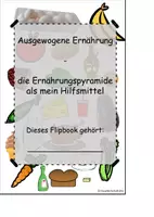 Vorschau - Unterrichtsreihen - Flipbook Ernährungspyramide - Seite 1
