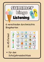 Vorschau - Spiele - Before the holidays: Summer Bingo - Deckblatt