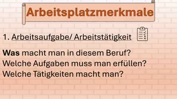 Vorschau - Arbeitsblätter - Arbeitsplatzmerkmale Beruf Maurer/in Präsentation - Seite 3