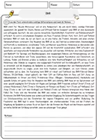 Vorschau - Arbeitsblätter - BMX Arbeitsblätter mit Fragen + Lösungen Sport Lesetext - Seite 1