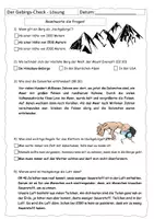 Vorschau - Arbeitsblätter - Quiz zum Gebirge (mit Lösung) - Seite 2