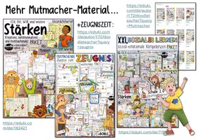 Vorschau - Arbeitsblätter - Mutmacher / ☀️ MUT - wachsendes Lernmaterialpaket - Seite 3