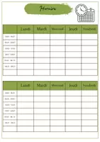 Aperçu - Outils du professeur - Journal de classe - 2025-2026 - vert - Page 3