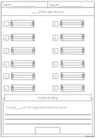 Vorschau - Test - Buchstaben- und Wörterdiktat (Diktat der Woche) + Verbesserung - Seite 3
