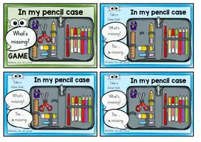 Vorschau - Arbeitsblätter - School things - What's missing? - Seite 3