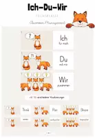 Vorschau - Poster - Classroom-Management: Visualisierungen kooperativer Lernformen für deine Fuchsklasse (Ich-Du-Wir/ Think-Pair-Share/ D-A-B) - Deckblatt