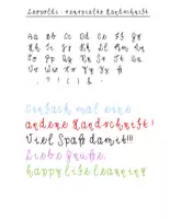 Vorschau - selbst erstellte Schriftarten - Leopoldi - Schriftart zur kommerziellen Nutzung - Deckblatt