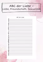Vorschau - Arbeitsblätter - ABC der Liebe - Liebe, Freundschaft und Sexualität - Deckblatt