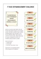 Vorschau - Arbeitsblätter - 7-Tage-Zeitmanagement-Challenge für Schüler / Arbeitsheft - Seite 2