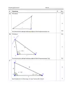 Vorschau - Klassenarbeiten - Klassenarbeit Kongruenz und Besondere Linien im Dreieck (Gymnasium, Jg. 7) - Seite 3