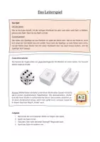 Vorschau - Stundenentwürfe - Was ist Wahrscheinlichkeit? spielerische Einführung mit Riemer-Würfel - Deckblatt