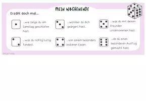 Vorschau - Spiele - Würfelspiel Erzählen vom Wochenende - Seite 2