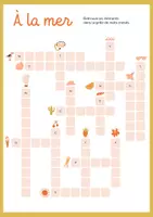 Aperçu - Feuilles d'exercices - Les mots de l'été - Page de couverture
