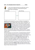 Vorschau - Arbeitsblätter - Nikotinsucht- Die versteckten Kosten der Zigarette - Deckblatt