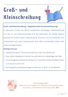 Vorschau - Arbeitsblätter - Groß- und Kleinschreibung – Übungsset mit Sachtexten und Lösungen Klasse 4 - Seite 1