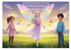 Προεπισκόπηση - Διδακτικά / Σχολικά βιβλία - Όταν τα συναισθήματα γίνονται ιστορίες - Εξώφυλλο