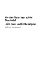 Vorschau - Stundenentwürfe - Ausführlicher Unterrichtsentwurf - Mathematik - Deckblatt