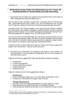 Vorschau - Unterrichtsreihen - Lernsituation 12 - Rechtssicherheit im Online-Handel und Web-Controlling - Deckblatt