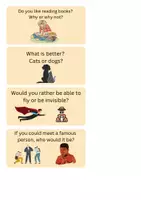 Vorschau - Spiele - Englisch-Warm-up question cards – Gesprächsimpulse für den Unterricht - Seite 2
