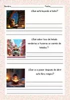 Vista previa - Hojas de trabajo - Pack de Escritura en Español – 30 Ilustraciones para Inspirar Textos en Primaria - página 3