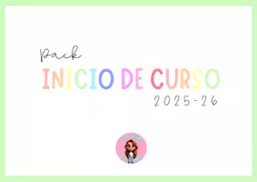 Vista previa - Hojas de trabajo - PACK INICIO DE CURSO 25-26 - Portada
