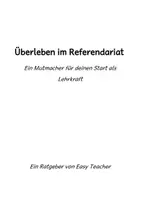Vorschau - Anderer Materialtyp - eBook: Überleben im Referendariat - Ein Mutmacher für deinen Start als Lehrkraft - Seite 1