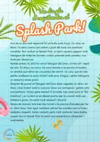 Vista previa - Hojas de trabajo - SPLASH PARK: un oceà d'activitats refrescants - página 2