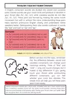 Vorschau - Arbeitsblätter - Englische Laute: Voiced vs. Voiceless Konsonantenpaare - Seite 1