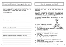 Vorschau - Arbeitsblätter - Geschichten schreiben ab Klasse 5 - Seite 1