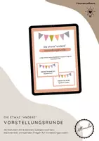 Vorschau - Aufgabenkarten - Die etwas "andere" Vorstellungsrunde - Deckblatt
