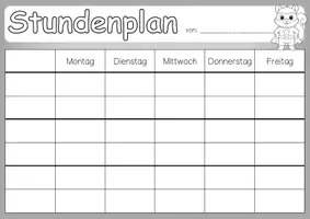 Vorschau - Bildkarten - Eichhörnchenklasse Tagestransparenz und Stundenplan - Seite 2