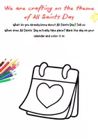Vorschau - Arbeitsblätter - Printable All Saints’ Day Activity – Primary School Craft - Seite 2