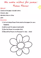 Vorschau - Arbeitsblätter - Printable Peace Messages Activity – Primary Classroom Resource - Seite 3