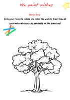 Vorschau - Arbeitsblätter - Printable Wishes Drawing Activity – Primary School Craft - Seite 2