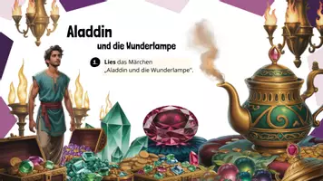 Vorschau - Unterrichtsreihen - 2. Aladdin - Typische Merkmale von Märchen erkennen - Seite 2