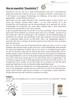 Vorschau - Arbeitsblätter - Was ist Geschichte? Neues Fach Geschichte inkl. Zeitleiste - Seite 1