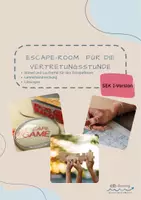 Vorschau - Spiele - EscapeRoom Vertretungsunterricht_SEK I - Deckblatt