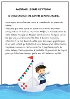 Aperçu - Fiches - LA PRÈSENCE MENTALE DANS LA SALLE DE CLASSE | Comment expliquer la pleine conscience ? métaphore 1. le bateau de la pleine conscience - Page 3