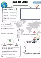 Vorschau - Arbeitsblätter - Ländersteckbrief_Vorlage - Deckblatt