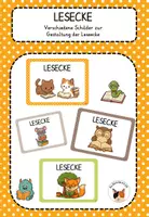 Vorschau - Poster - SCHILDER FÜR DIE LESEECKE - Deckblatt