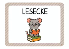 Vorschau - Poster - SCHILDER FÜR DIE LESEECKE - Seite 1