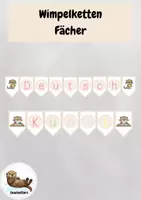 Vorschau - Anderer Materialtyp - Wimpelkette Otterklasse (Fächer) - Deckblatt