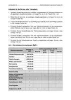 Vorschau - Unterrichtsreihen - Lernsituation 15 - KLR - Kostenstellenrechnung - Seite 1