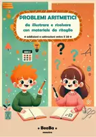 anteprima - Esercizi - PROBLEMI DA ILLUSTRARE con attività di ritaglio - Pagina di copertina