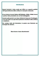 anteprima - Esercizi - Raccolta di materiali: Scrittura guidata in stampato maiuscolo e minuscolo - Pagina 3