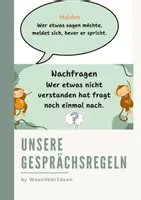 Vorschau - Poster - Unsere Gesprächsregeln - Deckblatt