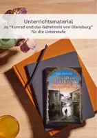 Vorschau - Arbeitsblätter - Arbeitsblätter Lektüre "Konrad und das Geheimnis von Glansburg" - Deckblatt